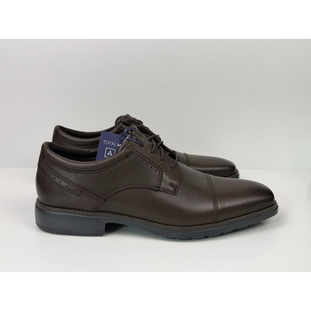 Rockport Next Gen Cap Toe Dress Shoe Men's Size 11 Dark Brown CJ3208‎ No Box
